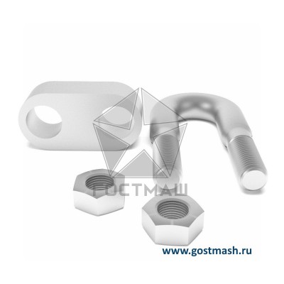 Зажим канатный 16мм ОСТ 24.090.51-86 исп.2